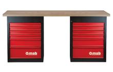 WORKBENCH 2 M - 2 STORAGE CABINETS thumbnail